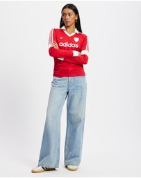 adidas Originals - Graphic Football Long Sleeve With Collar