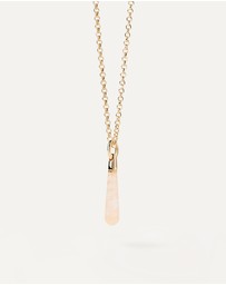 PDPAOLA - Yellow Aventurine Large Drop Pendant Necklace