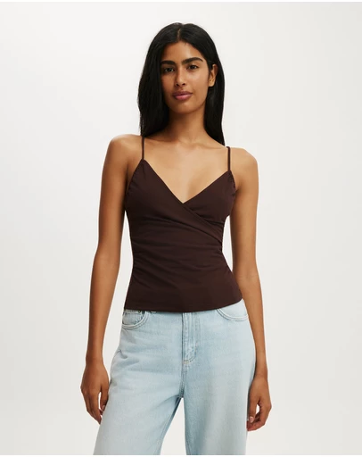 Cotton On - Fern Wrap Cami