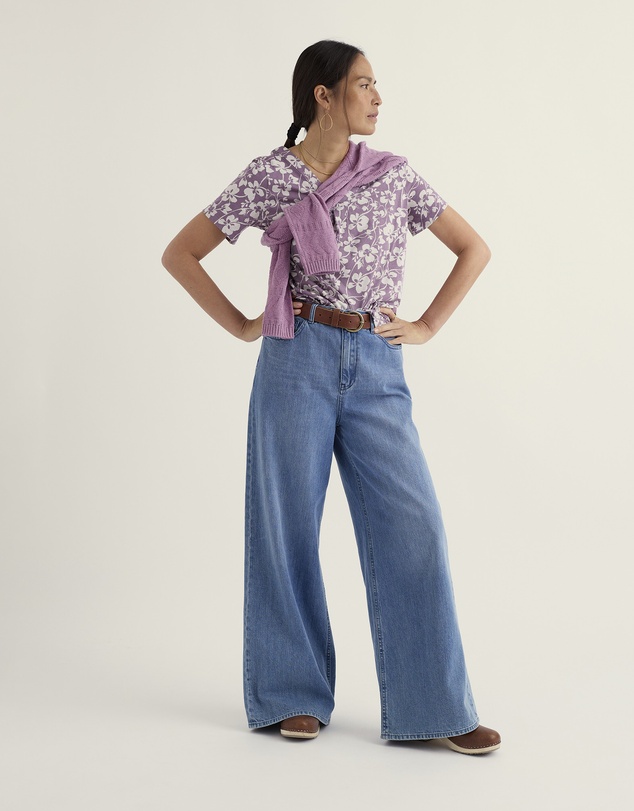 Seasalt - Barnoon Jersey Printed Short-Sleeve Top