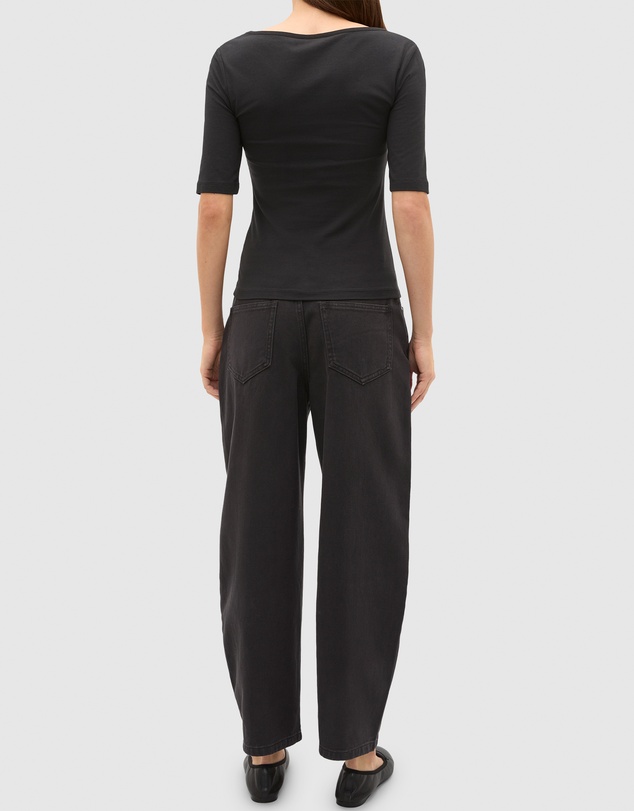 Seed Heritage - Boat Neck Half Sleeve Top