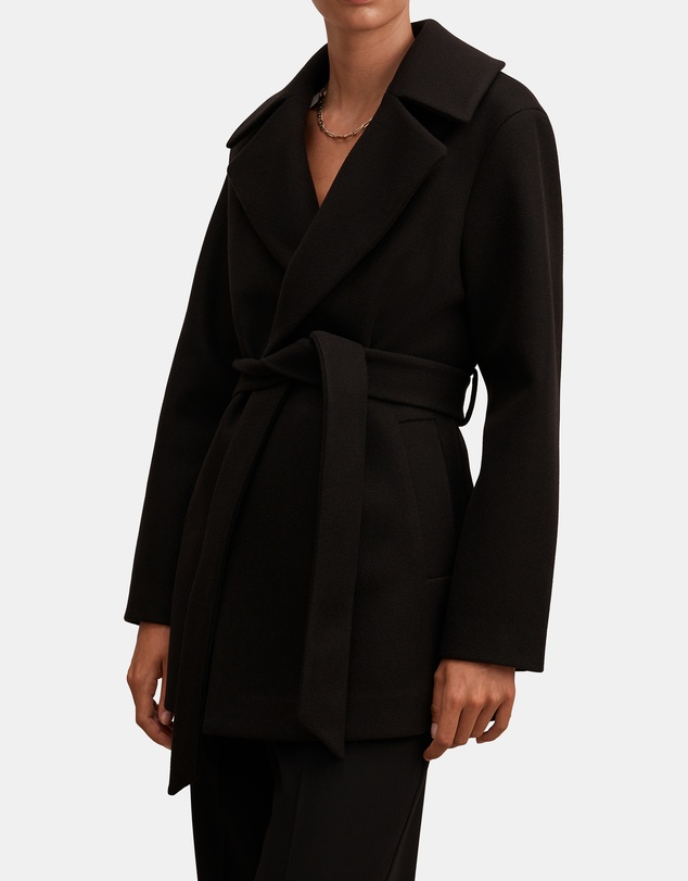Forever New - Sabrina Short Wrap Coat