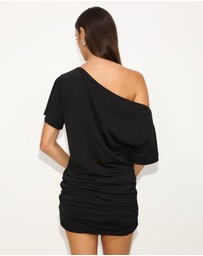 Dazie - Afters Off-Shoulder Mini Dress