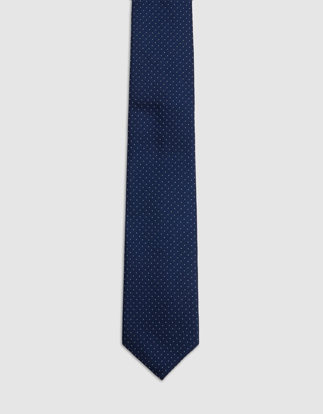 Oxford - Sheldon Spot Silk 7Cm Tie