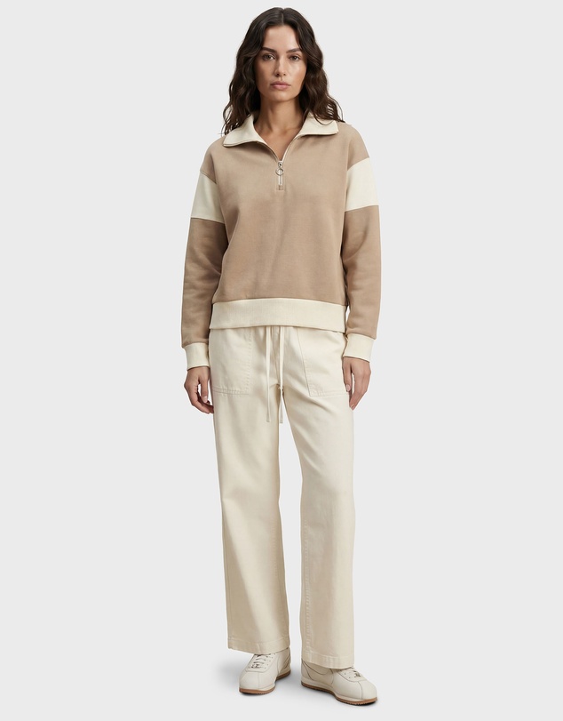 Academy Brand - Maggie Contrast 1/4 Zip