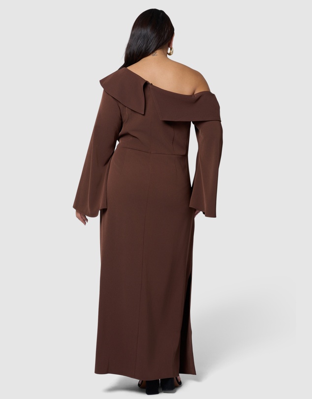 Pink Dusk by Curve Project - Say My Name Maxi Dress