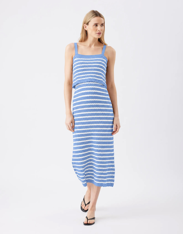 Ripe Maternity - Pointelle Knit Nursing Dress