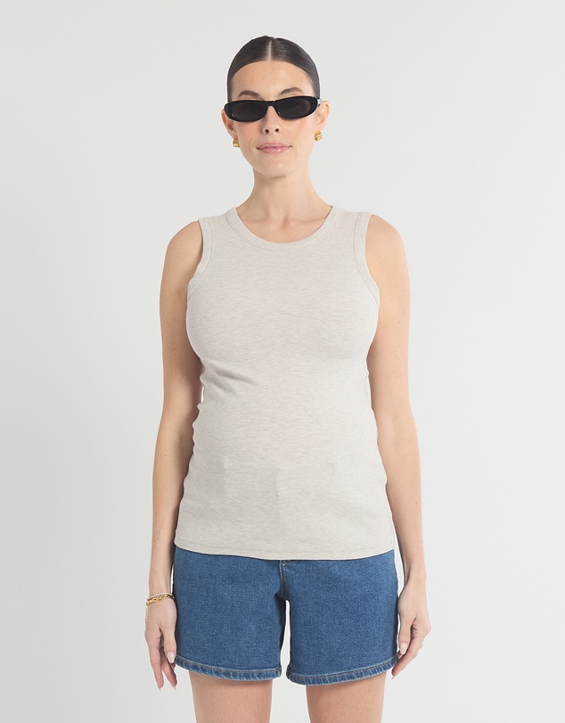 Soon Maternity - Base Soft Rib Tank