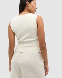 Seed Heritage - Textured Cotton Knit Top