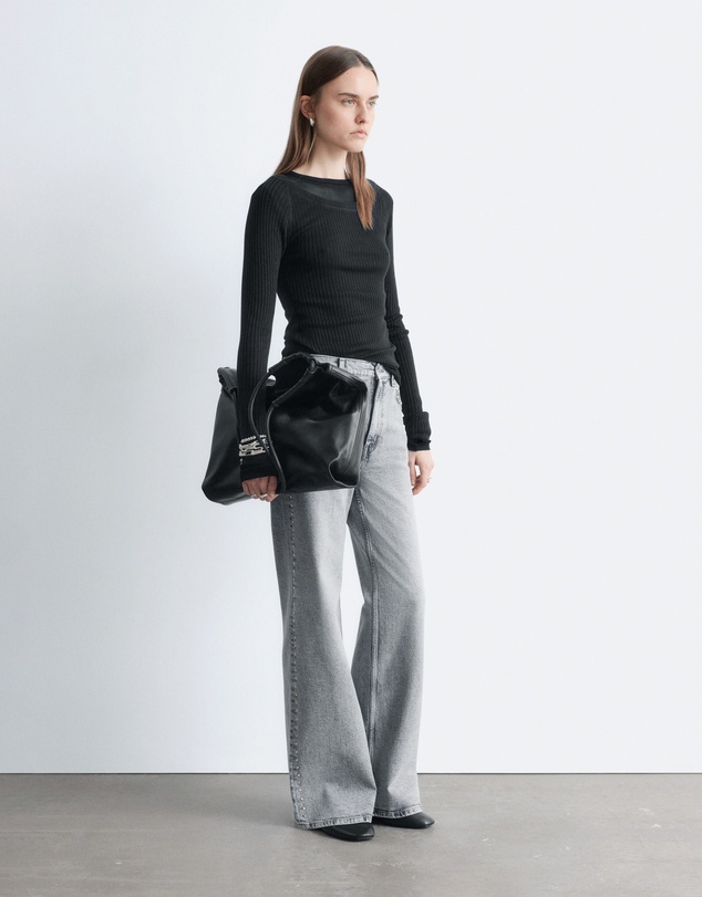 & Other Stories - Studded Wide-Leg Jeans