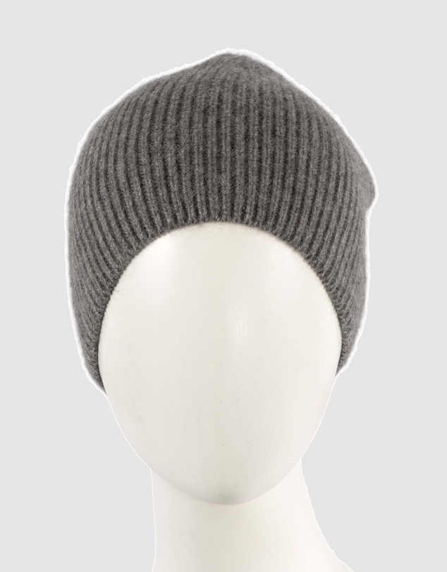 Max Alexander - European Made Charcoal Soft Wool Beanie