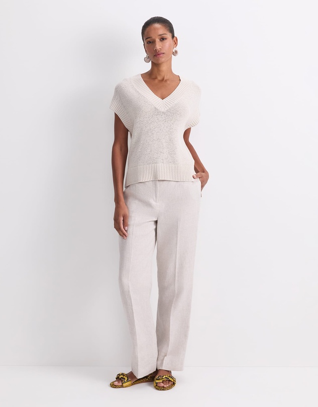 Sportscraft - Josie Tape Yarn V Neck Tank
