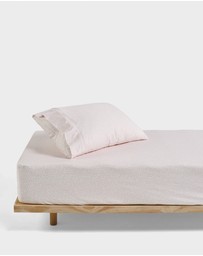 Linen House Kids - Daisy Meadow Fitted Sheet + Pillowcase Set