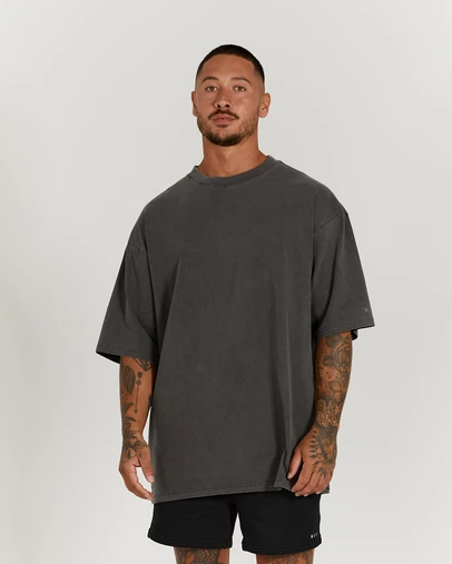Muscle Republic - Mens Heavy Oversized Tee - Timeless
