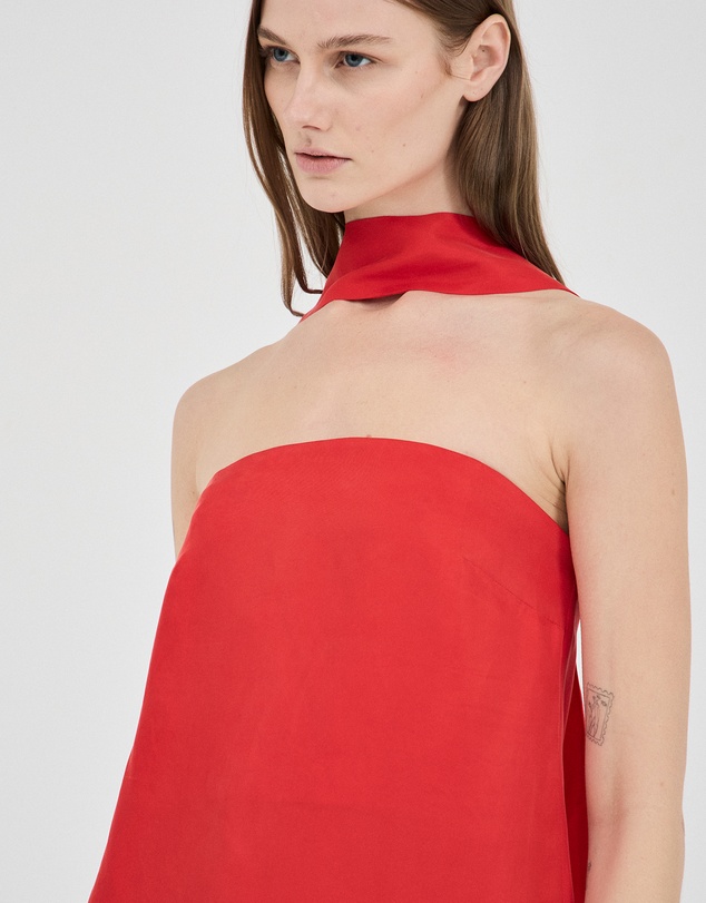 FRIEND of AUDREY - The Cupro Mini Dress