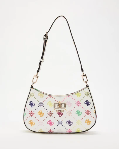 GUESS - Emelie Logo Top Zip Shoulder Bag