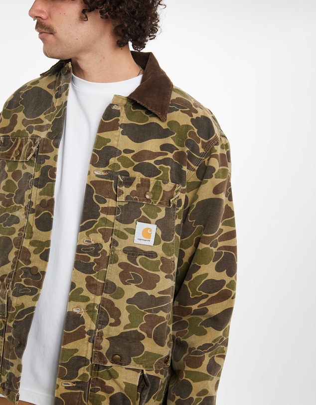 Vintage by The Real Deal - Pre Loved - 80s Carhartt 'Arctic' Duck Camo Workwear Jacket