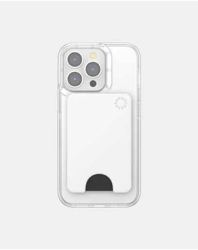 PopSockets - PopWallet MagSafe Phone Wallet Card Holder  + Magnetic Adapter Ring