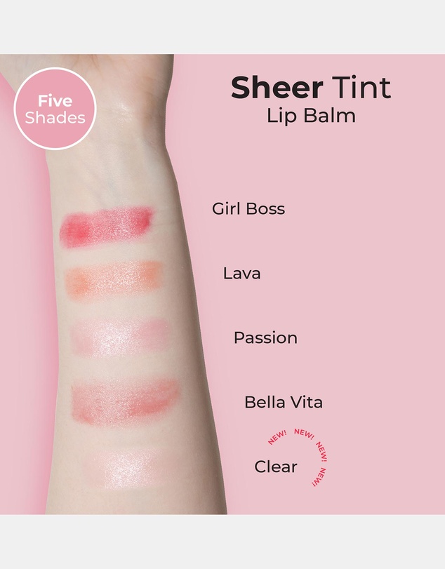 MCoBeauty - Sheer Tint Lip Balm - Clear