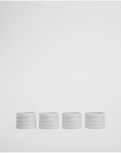 Country Road - Fraser Napkin Ring Set Of 4