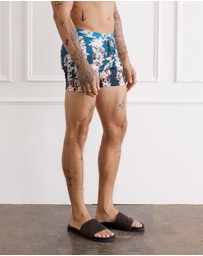 Aqua Blu Australia - Riviera Lycra Swim Shorts