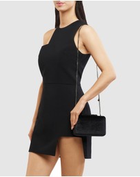 Olga Berg - Bess Velvet Clutch