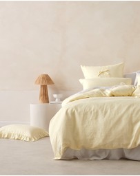 Linen House - Nimes Pure Linen Quilt Cover Set