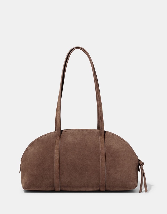 & Other Stories - Suede Bowling Bag