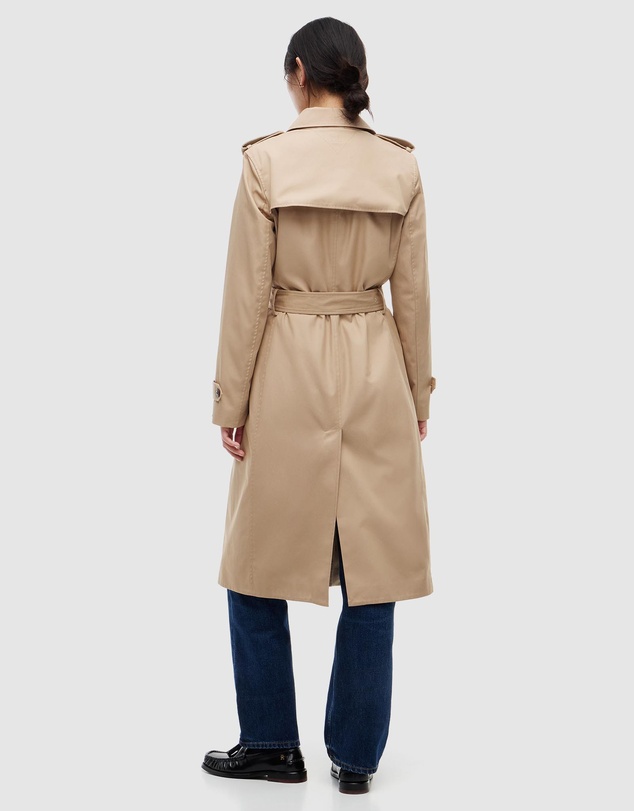 Tommy Hilfiger - Buckle Belt Double Breasted Trench Coat