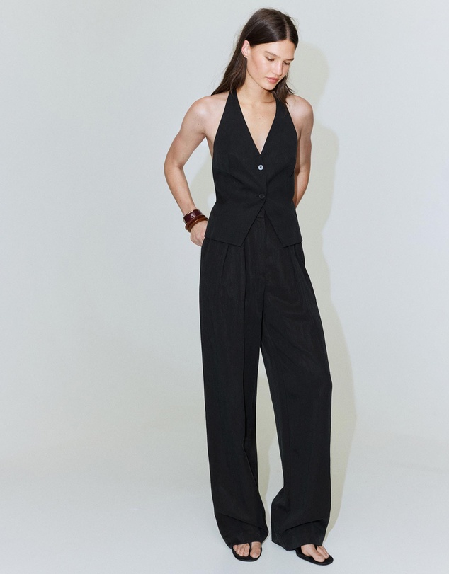 M.N.G - Straight-Fit Lyocell Trousers