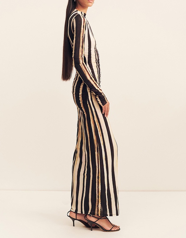 Shona Joy - Olene Long Sleeve Maxi Dress