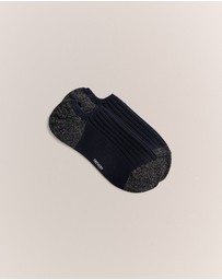 Trenery - Low Cut Rib Sock in Night Sky