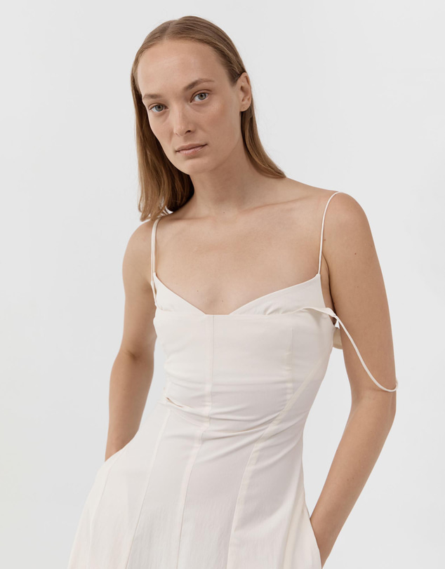 St. Agni - Panelled Bustier Dress
