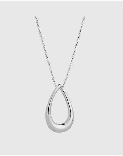 Najo - Vivante Silver Necklace (45cm+ext)