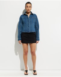 Calli - Lily Denim Scultped Jacket