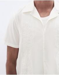 UNISON - Embroidered Regular Fit Shirt