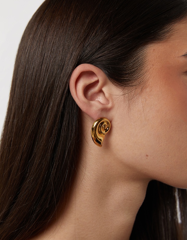PETA AND JAIN - Ursula Spiral Earrings
