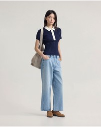 Oxford - Monique Rib Polo Knit