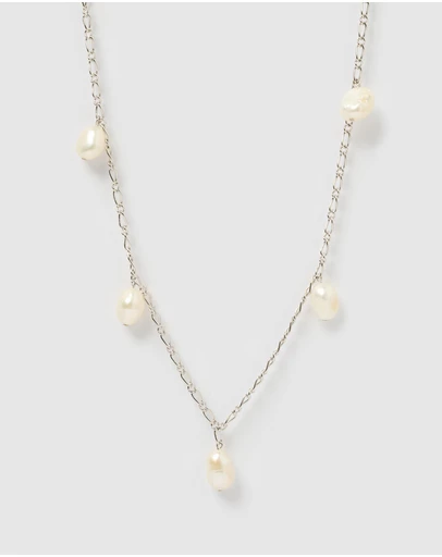 Izoa - Anjelica Freshwater Pearl Necklace