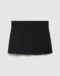 M.N.G - Pleated Mini-Skirt