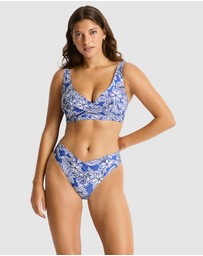 Sea Level Australia - Palmera Cross Front Multifit Bra Top