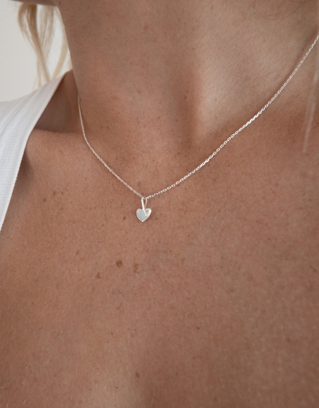 Luna Rae - Sterling Silver - The Sweetheart Necklace