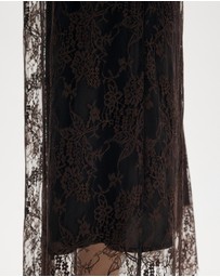 Minima Esenciales - Bria Lace Dress With Detachable Skirt