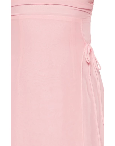 Beginning Boutique - Flossie Pink Maxi Sleeveless Dress