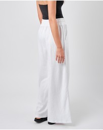 UNE PIECE - Linen Palazzo Pants