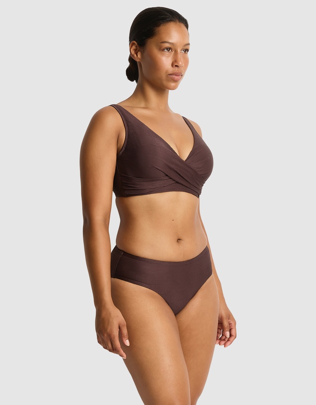 Sea Level Australia - Zen Cross Front Tie Back Bra Top