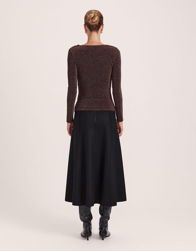 SABA - Birdie Sparkle Long Sleeve Top