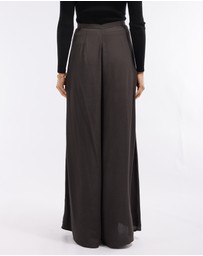 Amelius - Devon Silk Palazzo Pants