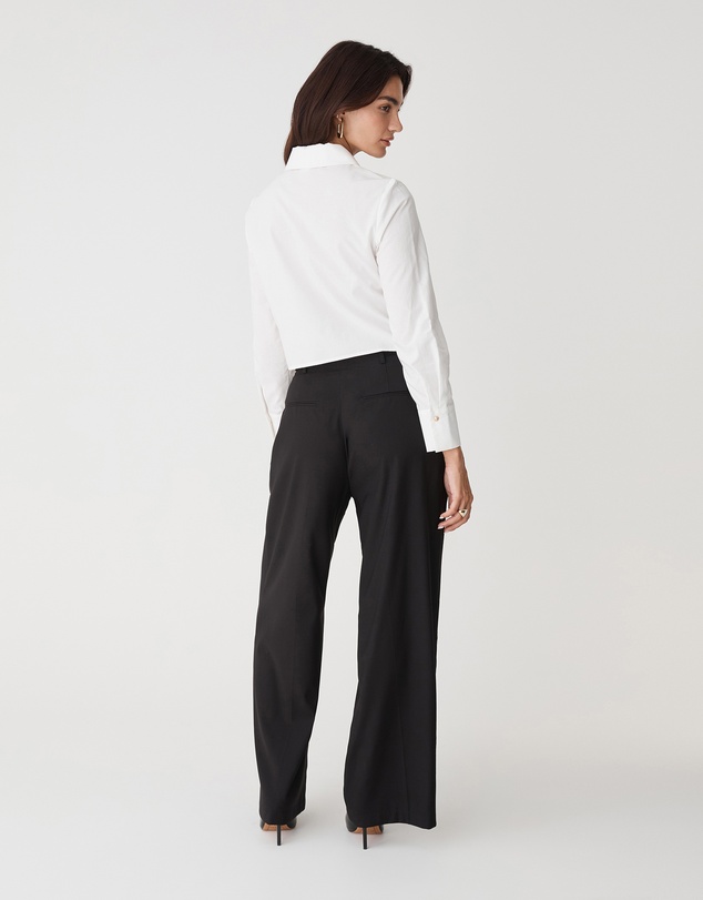 Forcast - Gabby Pleated Hem Shirt