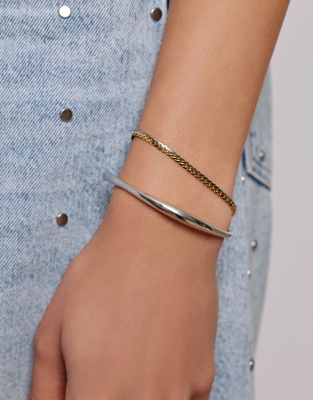 Arms Of Eve - Madison Silver Cuff Bracelet
